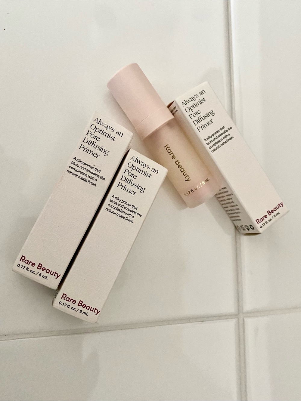 Rare Beauty Face Primer X 3